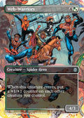2025 Magic: The Gathering: Marvel's Spider-Man (SPM) - Web-Warriors (Borderless) (#203, Uncommon) (, Near Mint)