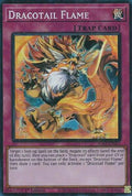 2025 YuGiOh: Justice Hunters (JUSH) - Dracotail Flame Super Rare (#JUSH-EN011, Super Rare) (1st Edition, Near Mint)