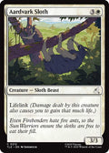 2025 Magic: The Gathering: Avatar: The Last Airbender: Eternal-Legal (TLE) - Aardvark Sloth 0212 (#212, Common) (Foil, Near Mint)