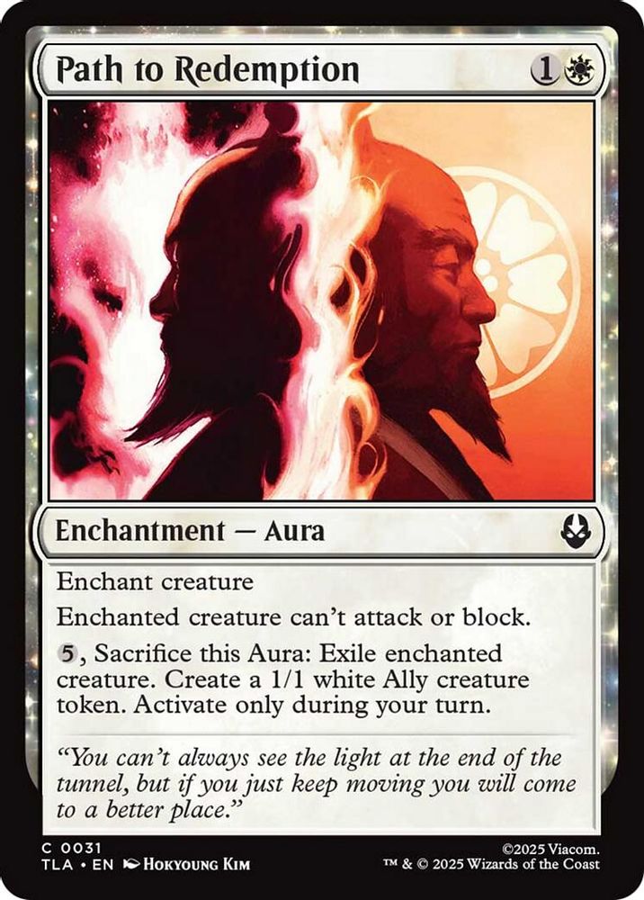 2025 Magic: The Gathering: Avatar: The Last Airbender (TLA) - Path to Redemption (#31, Common)