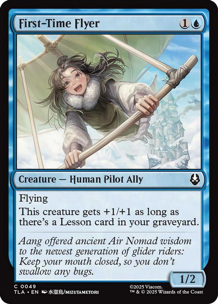 2025 Magic: The Gathering: Avatar: The Last Airbender (TLA) - First Time Flyer (#49, Common)