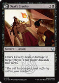 2025 Magic: The Gathering: Avatar: The Last Airbender (TLA) - Ozais Cruelty (#113, Uncommon) (, Near Mint)