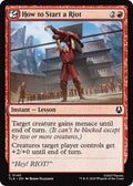2025 Magic: The Gathering: Avatar: The Last Airbender (TLA) - How to Start a Riot (#140, Common) (, Near Mint)