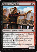 2025 Magic: The Gathering: Avatar: The Last Airbender (TLA) - Vindictive Warden (#249, Common) (, Near Mint)