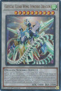 2025 YuGiOh: 2025 Mega-Pack (MP25) - Crystal Clear Wing Synchro Dragon (#MP25-EN276, Ultra Rare) (1st Edition, Near Mint)