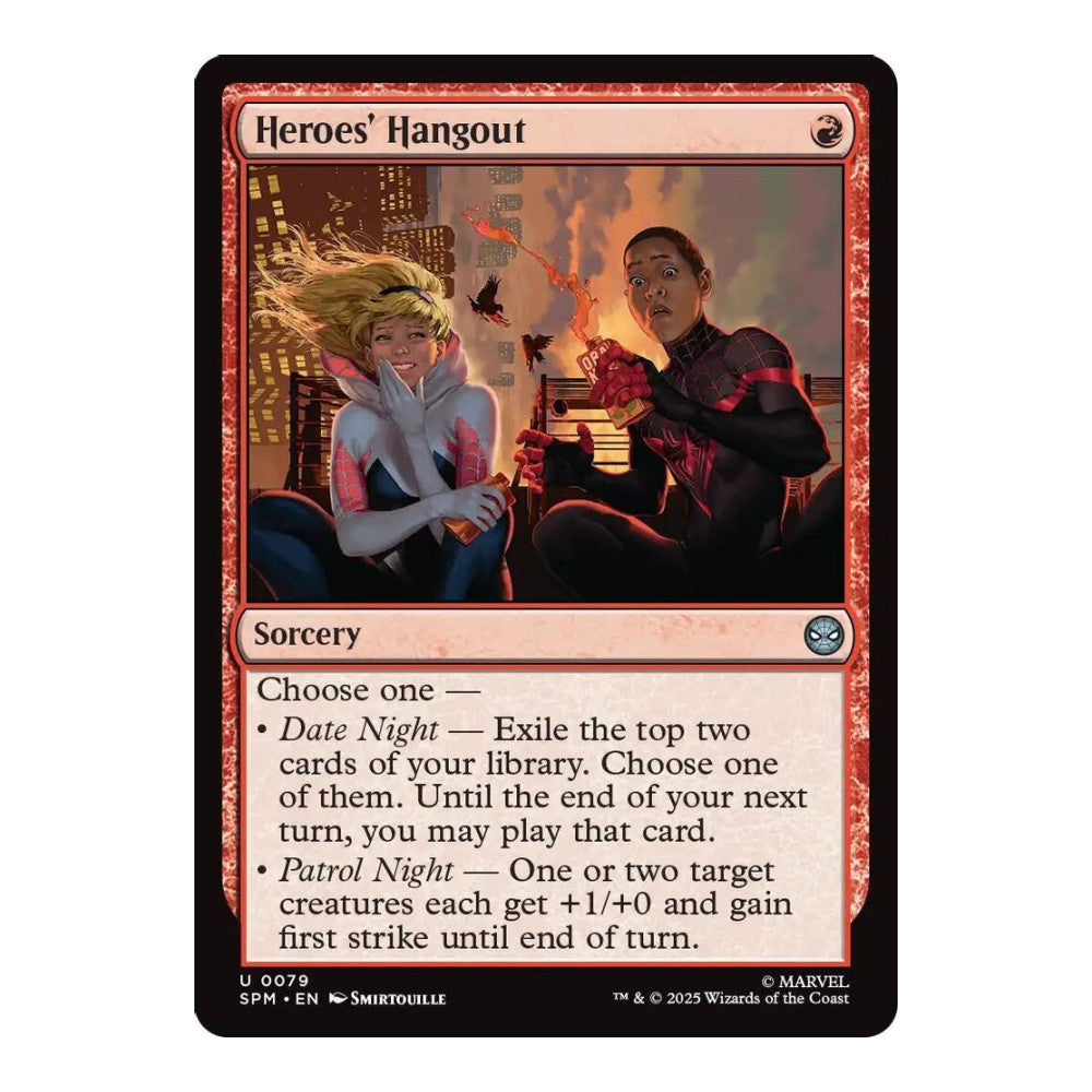 2025 Magic: The Gathering: Marvel's Spider-Man (SPM) - Heroes' Hangout (#79, Uncommon) (, Near Mint)