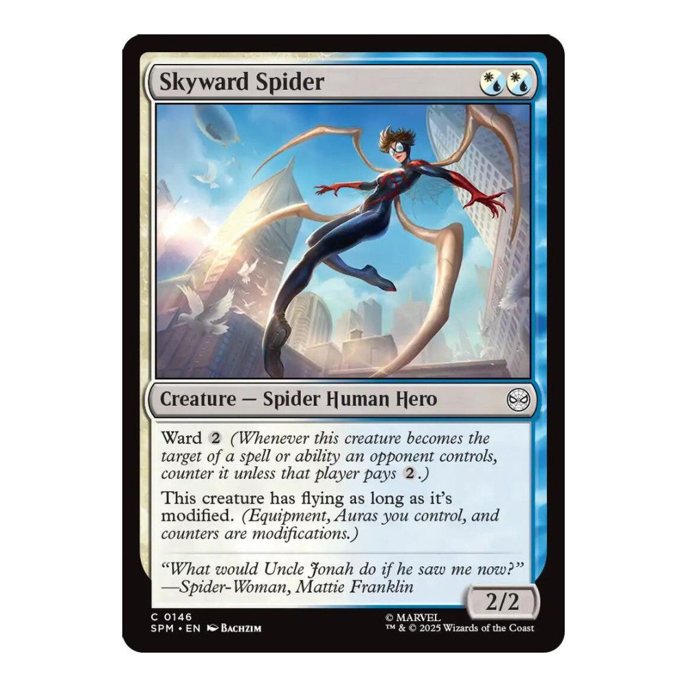 2025 Magic: The Gathering: Marvel's Spider-Man (SPM) - Skyward Spider (#146, Common) (, Near Mint)
