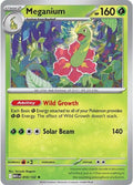 2025 Pokemon: ME01: Mega Evolution (MEG) - Meganium (#010/132, Rare) (Holofoil, Near Mint)