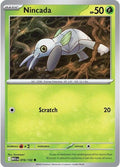 2025 Pokemon: ME01: Mega Evolution (MEG) - Nincada (#016/132, Common) (Reverse Holofoil, Near Mint)