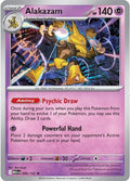 2025 Pokemon: ME01: Mega Evolution (MEG) - Alakazam (#056/132, Rare) (Holofoil, Near Mint)