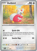 2025 Pokemon: ME01: Mega Evolution (MEG) - Delibird 105 132 (#105/132, Common) (Reverse Holofoil, Near Mint)