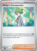 2025 Pokemon: ME01: Mega Evolution (MEG) - Wallys Compassion 132 132 (#132/132, Uncommon) (Reverse Holofoil, Near Mint)