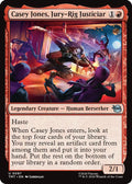 2026 Magic: The Gathering: Teenage Mutant Ninja Turtles (TMT) - Casey Jones Jury Rig Justiciar (#87, Uncommon) (, Near Mint)