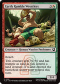 2025 Magic: The Gathering: Avatar: The Last Airbender (TLA) - Earth Rumble Wrestlers (#218, Common) (, Near Mint)