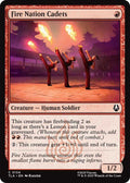 2025 Magic: The Gathering: Avatar: The Last Airbender (TLA) - Fire Nation Cadets (#134, Common) (, Near Mint)