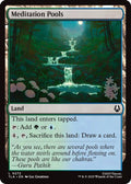 2025 Magic: The Gathering: Avatar: The Last Airbender (TLA) - Meditation Pools (#272, Land) (, Near Mint)