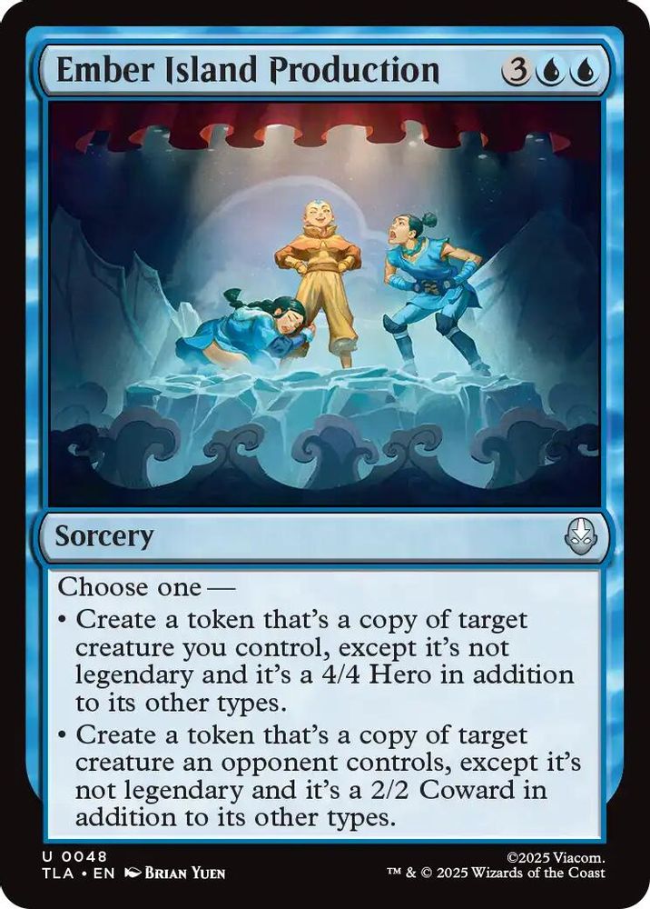 2025 Magic: The Gathering: Avatar: The Last Airbender (TLA) - Ember Island Production (#48, Uncommon) (, Near Mint)