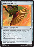 2025 Magic: The Gathering: Avatar: The Last Airbender (TLA) - Kyoshi Battle Fan (#257, Common)