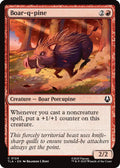 2025 Magic: The Gathering: Avatar: The Last Airbender (TLA) - Boar q pine (#124, Common) (, Near Mint)