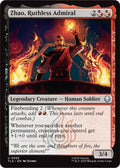 2025 Magic: The Gathering: Avatar: The Last Airbender (TLA) - Zhao Ruthless Admiral (#252, Uncommon)