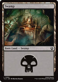 2025 Magic: The Gathering: Avatar: The Last Airbender (TLA) - Swamp 0284 (#284, Land) (Foil, Near Mint)