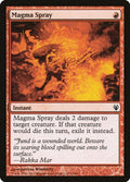 2012 Magic: The Gathering: Duel Decks: Izzet vs. Golgari (DDJ) - Magma Spray (#15, Common) (, Near Mint)