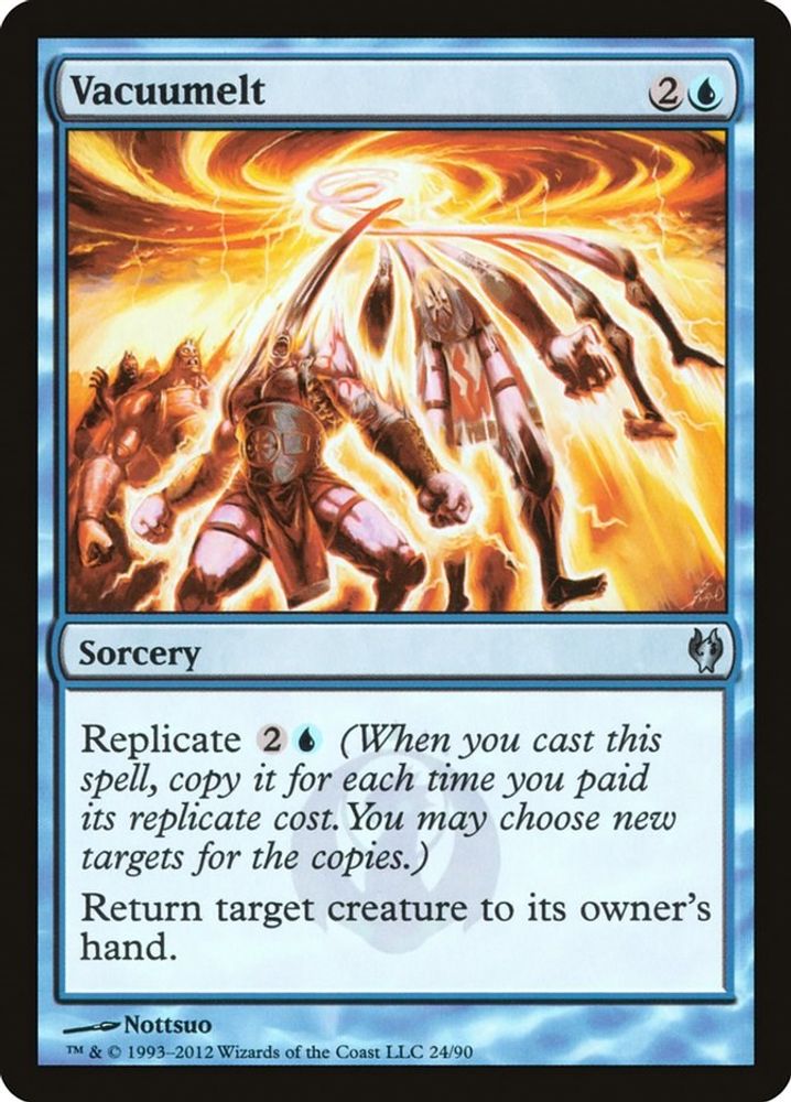 2012 Magic: The Gathering: Duel Decks: Izzet vs. Golgari (DDJ) - Vacuumelt (#24, Uncommon) (, Near Mint)