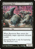 2012 Magic: The Gathering: Duel Decks: Izzet vs. Golgari (DDJ) - Ravenous Rats (#49, Common) (, Near Mint)