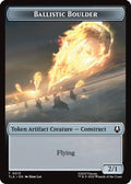 2025 Magic: The Gathering: Avatar: The Last Airbender (TLA) - Ballistic Boulder Soldier 0011 Double Sided Token (#13 // 11, T) (, Near Mint)