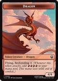 2025 Magic: The Gathering: Avatar: The Last Airbender (TLA) - Dragon Food 0019 Double Sided Token (#9 // 19, T) (, Near Mint)