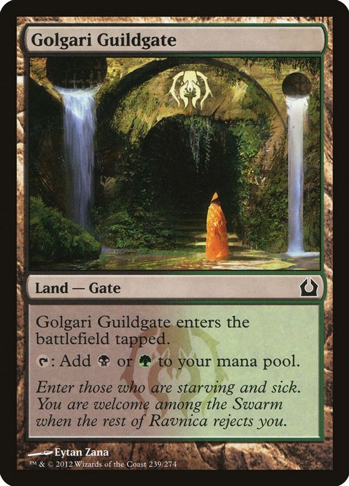 2012 Magic: The Gathering: Return to Ravnica (RTR) - Golgari Guildgate (#239, Common) (, Near Mint)