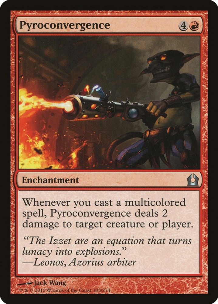 2012 Magic: The Gathering: Return to Ravnica (RTR) - Pyroconvergence (#103, Uncommon) (, Near Mint)