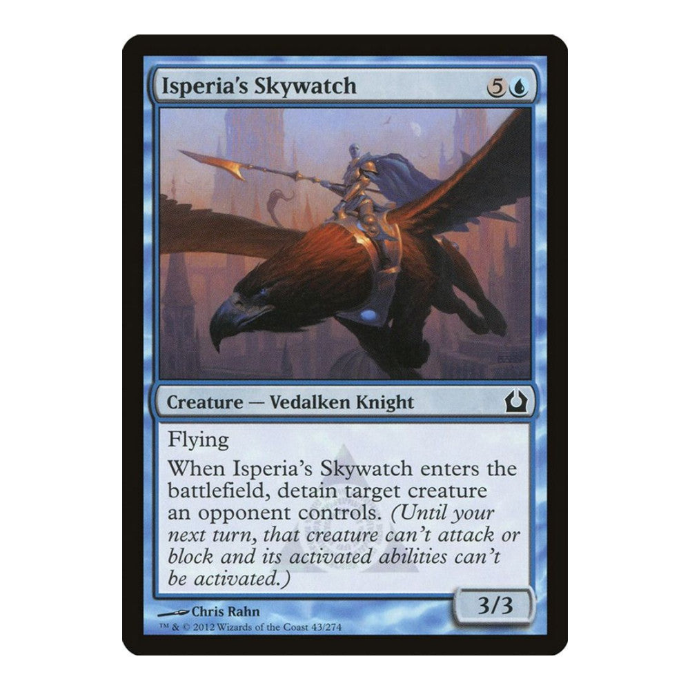 2012 Magic: The Gathering: Return to Ravnica (RTR) - Isperias Skywatch (#43, Common) (, Near Mint)