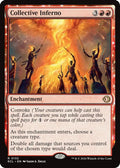 2026 Magic: The Gathering: Lorwyn Eclipsed (ECL) - Collective Inferno (#132, Rare) (, Near Mint)