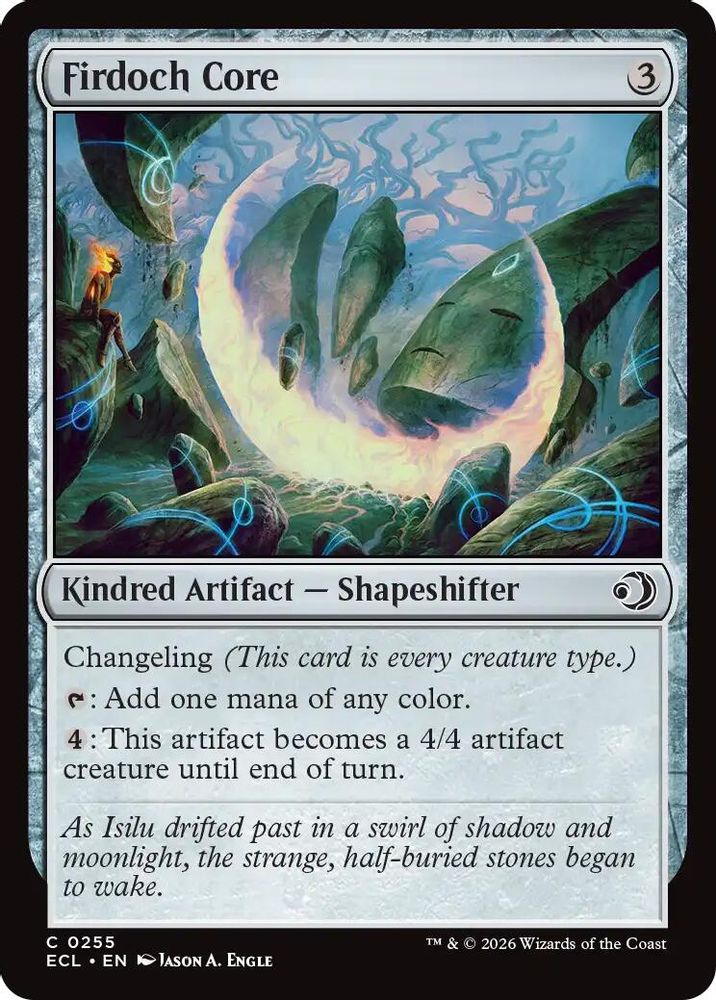 2026 Magic: The Gathering: Lorwyn Eclipsed (ECL) - Firdoch Core (#255, Common) (, Near Mint)