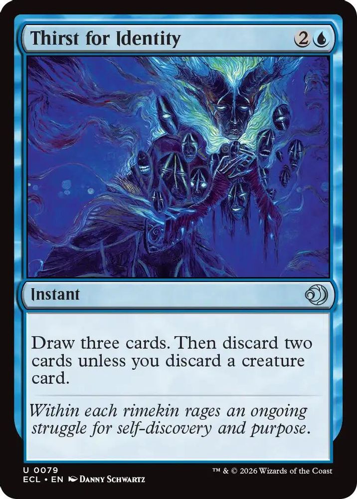 2026 Magic: The Gathering: Lorwyn Eclipsed (ECL) - Thirst for Identity (#79, Uncommon)