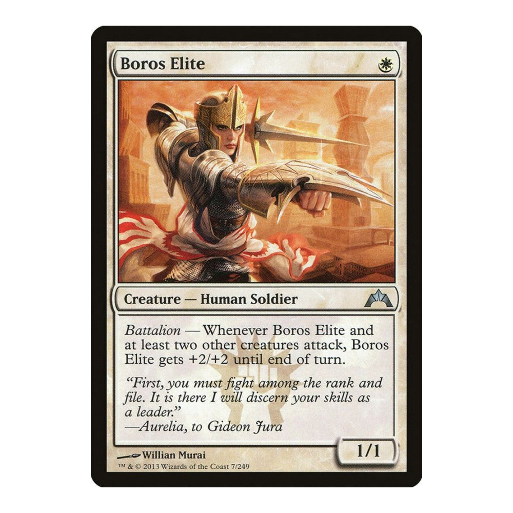 2013 Magic: The Gathering: Gatecrash (GTC) - Boros Elite (#7, Uncommon) (, Near Mint)