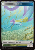 2026 Magic: The Gathering: Lorwyn Eclipsed (ECL) - Merfolk Worm Double Sided Token (#8 // 9, T) (, Near Mint)