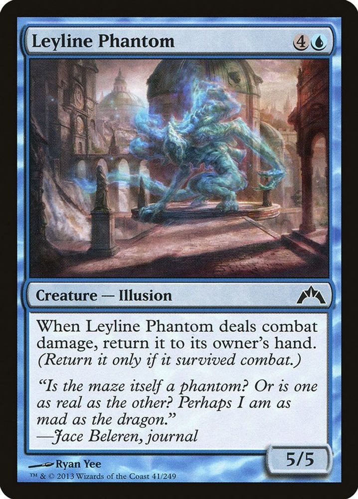 2013 Magic: The Gathering: Gatecrash (GTC) - Leyline Phantom (#41, Common) (, Near Mint)