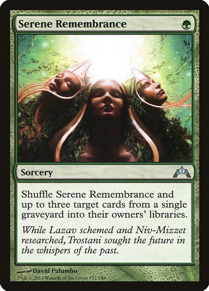 2013 Magic: The Gathering: Gatecrash (GTC) - Serene Remembrance (#132, Uncommon) (, Near Mint)