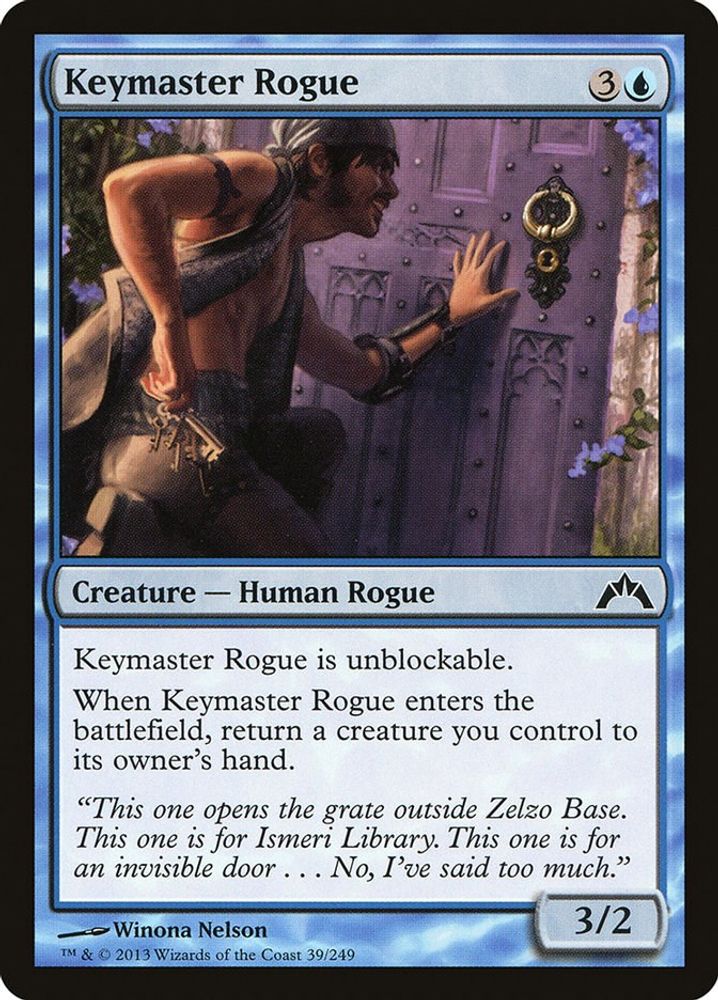 2013 Magic: The Gathering: Gatecrash (GTC) - Keymaster Rogue (#39, Common) (, Near Mint)