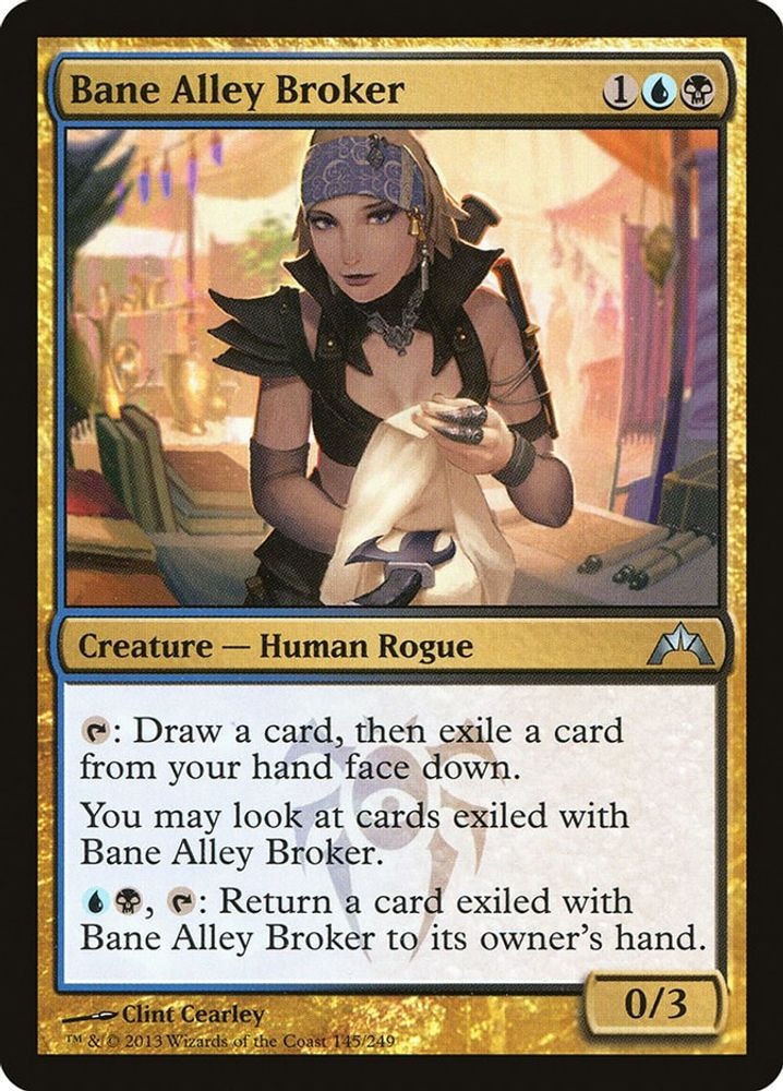 2013 Magic: The Gathering: Gatecrash (GTC) - Bane Alley Broker (#145, Uncommon) (, Near Mint)