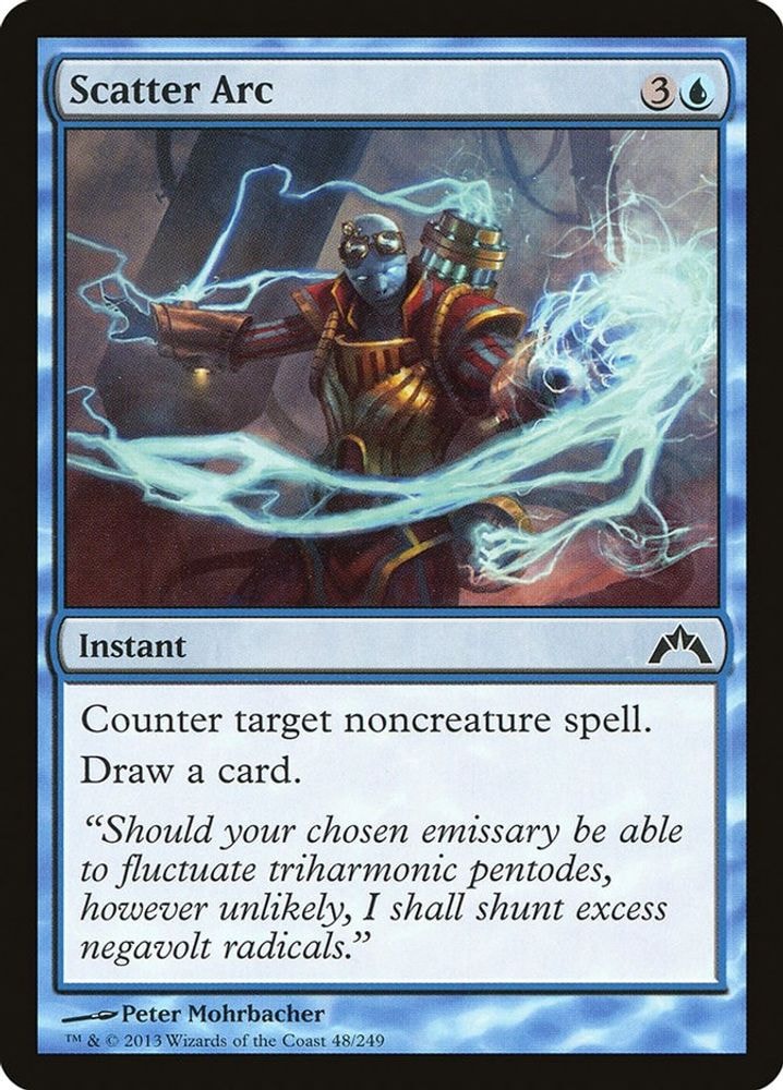 2013 Magic: The Gathering: Gatecrash (GTC) - Scatter Arc (#48, Common) (, Near Mint)