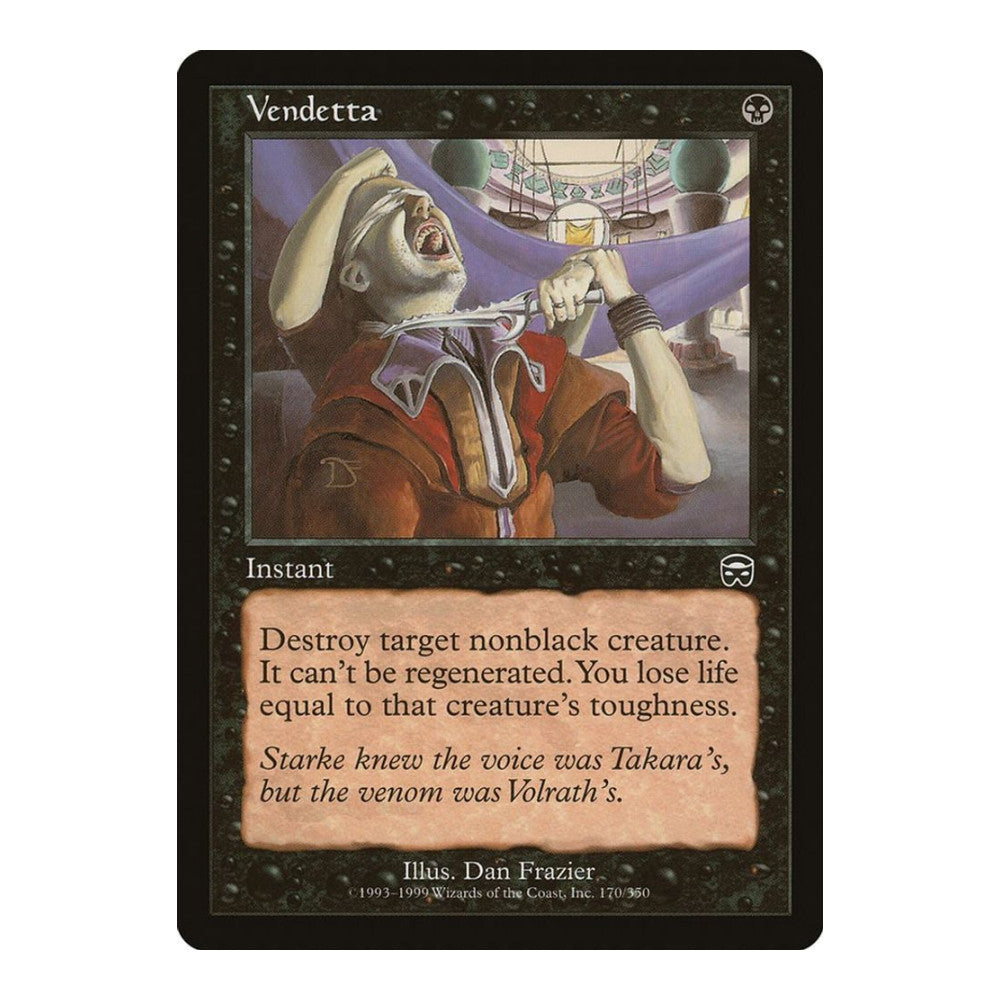 Vendetta - Mercadian Masques () - Near Mint -