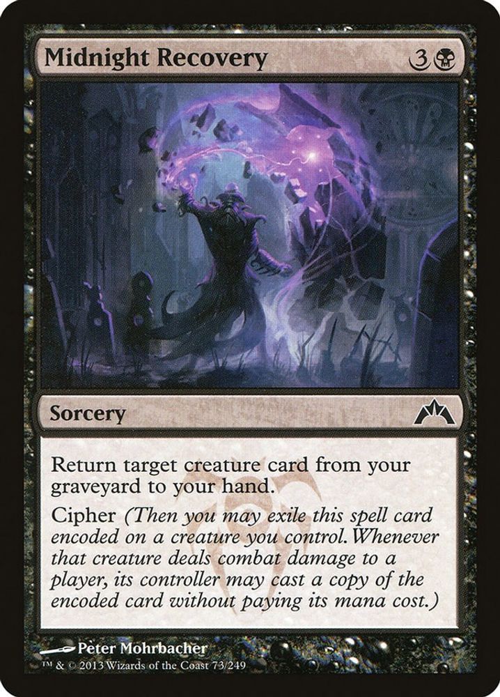 2013 Magic: The Gathering: Gatecrash (GTC) - Midnight Recovery (#73, Common) (, Near Mint)