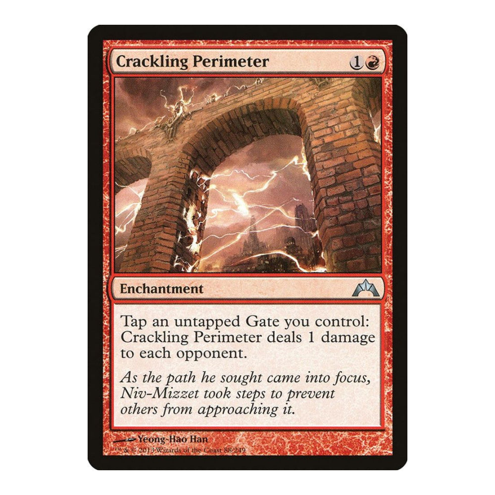 Crackling Perimeter - Gatecrash () - Near Mint - German