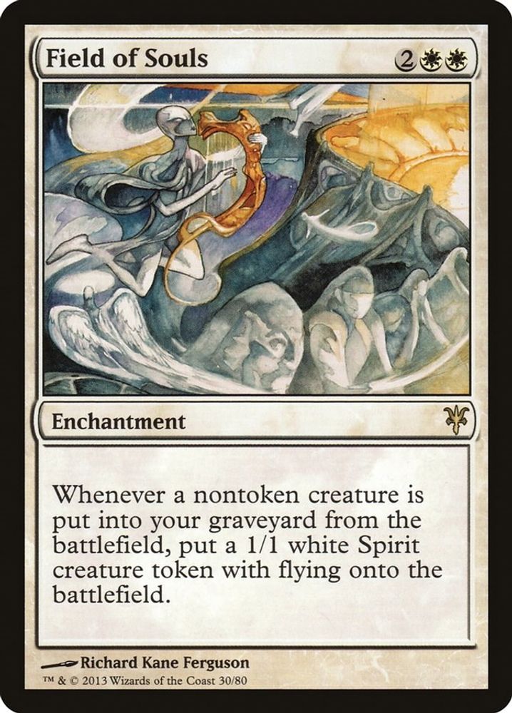 2013 Magic: The Gathering: Duel Decks: Sorin vs. Tibalt (DDK) - Field of Souls (#30, Rare) (, Near Mint)