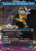 2026 Magic: The Gathering: Teenage Mutant Ninja Turtles (TMT) - Donatello Way with Machines Borderless (#197, Uncommon) (Foil, Near Mint)