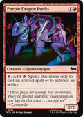 2026 Magic: The Gathering: Teenage Mutant Ninja Turtles (TMT) - Purple Dragon Punks (#100, Common) (, Near Mint)