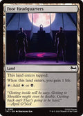 2026 Magic: The Gathering: Teenage Mutant Ninja Turtles (TMT) - Foot Headquarters (#185, Land) (Foil, Near Mint)